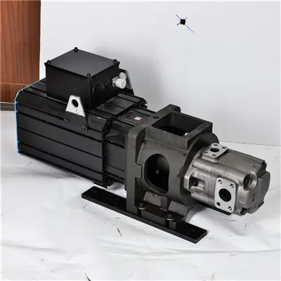 Liten servomotor med drev